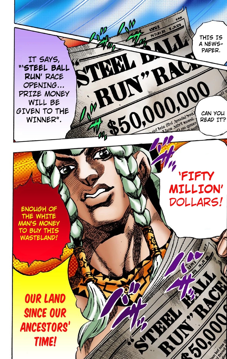JoJo no Kimyou na Bouken: Steel Ball Run(Official Colored) The Steel Ball Run Press Conference 第22页