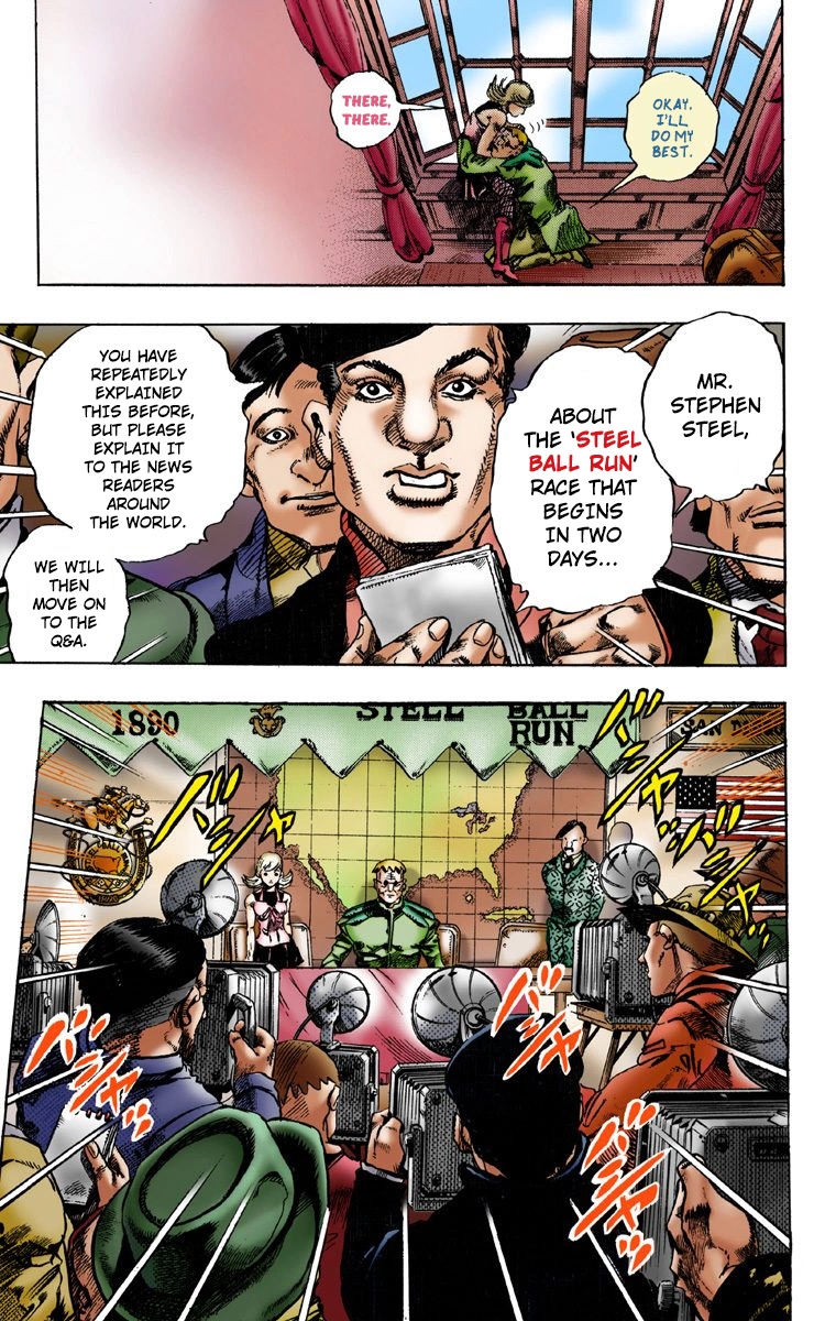 JoJo no Kimyou na Bouken: Steel Ball Run(Official Colored) The Steel Ball Run Press Conference 第29页