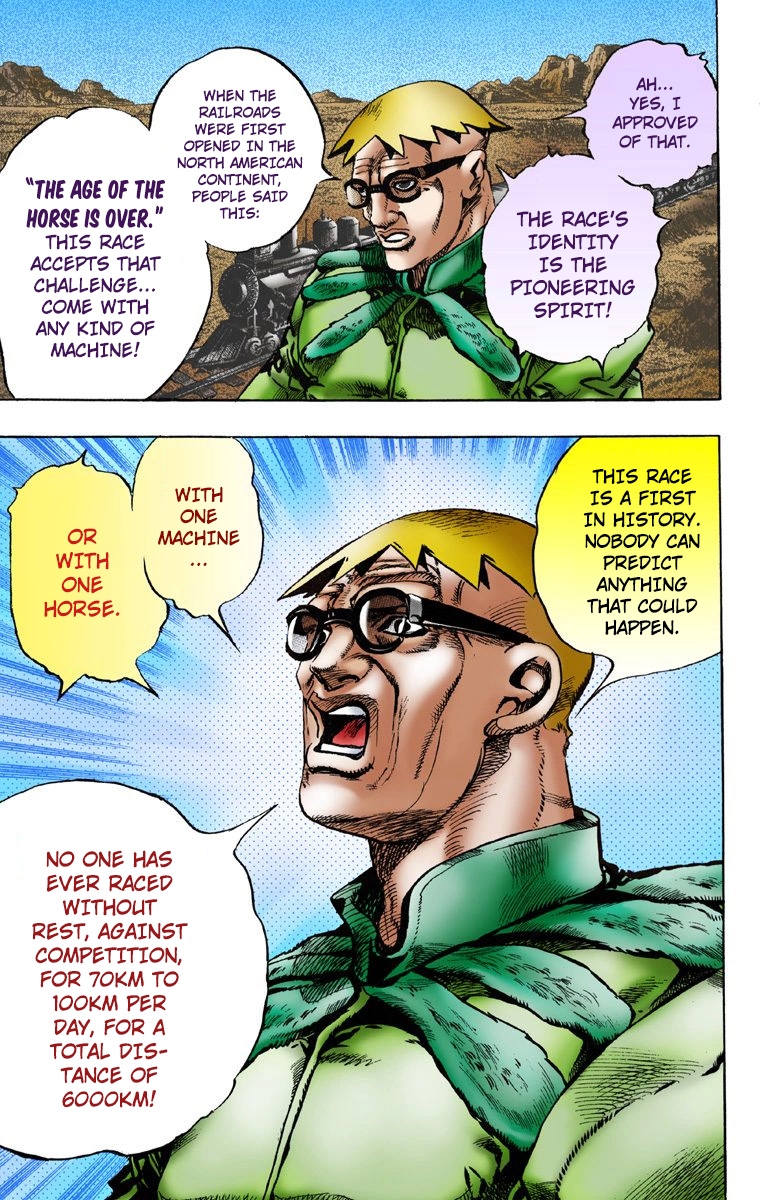 JoJo no Kimyou na Bouken: Steel Ball Run(Official Colored) The Steel Ball Run Press Conference 第32页