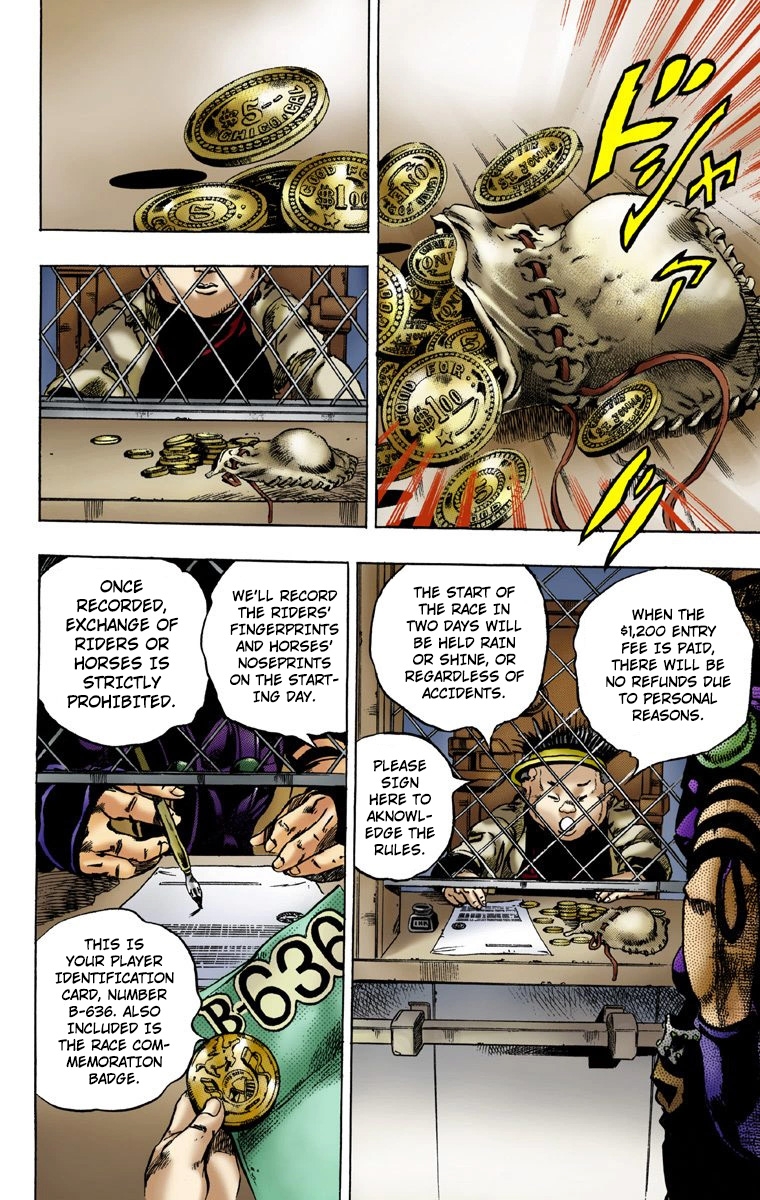 JoJo no Kimyou na Bouken: Steel Ball Run(Official Colored) The Steel Ball Run Press Conference 第39页