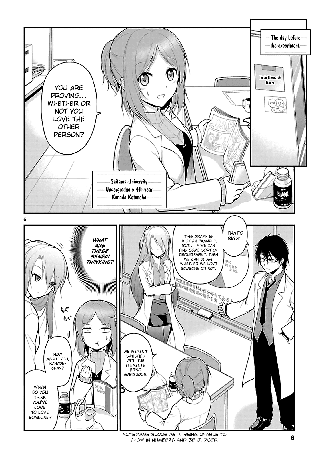 Rikei ga Koi ni Ochita no de Shoumei shitemita Proof 2: Love Has Fallen In Love, So We Tried To Measure The Heart Rate 第8页