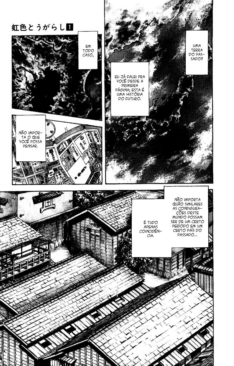 Nijiiro Togarashi Os Irmões da Aldeia Karakuri 第10页