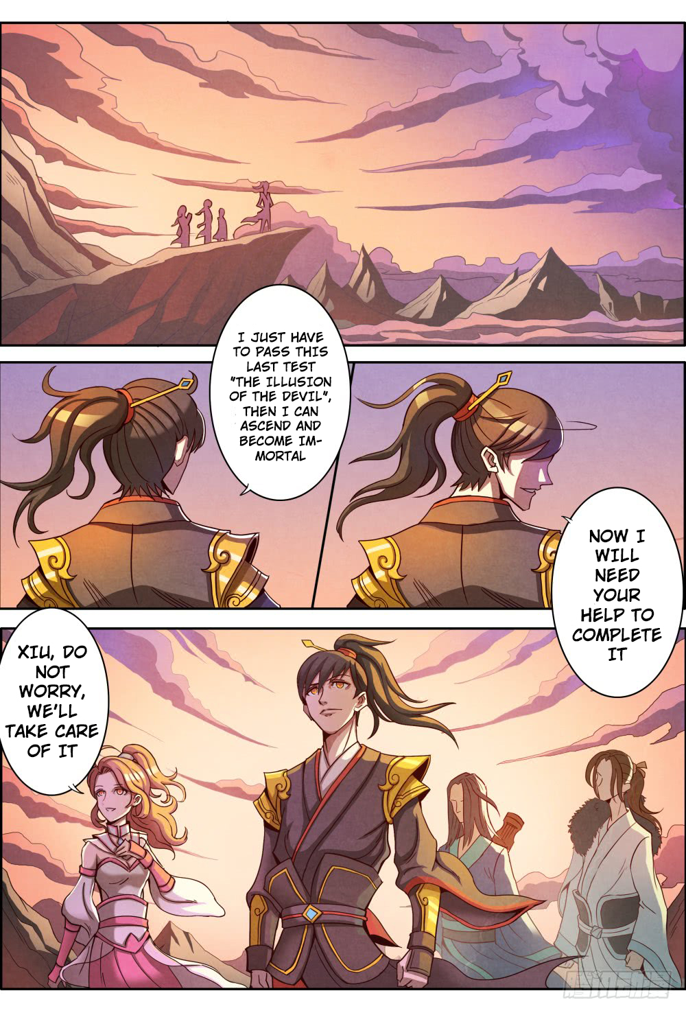 Return From the World of Immortals The return of the earthly world 第3页