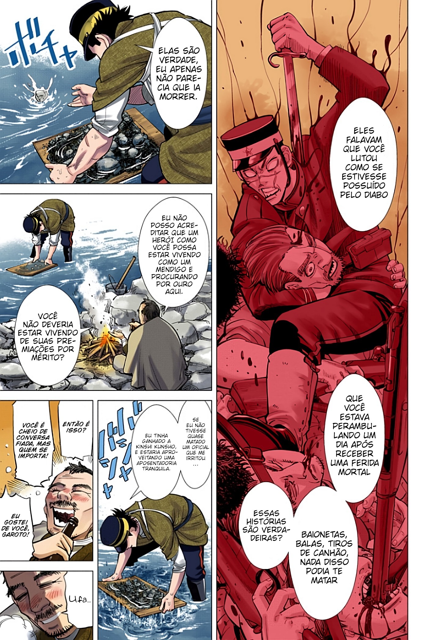 Golden Kamuy (Official Colored) Sugimoto, o imortal 第12页