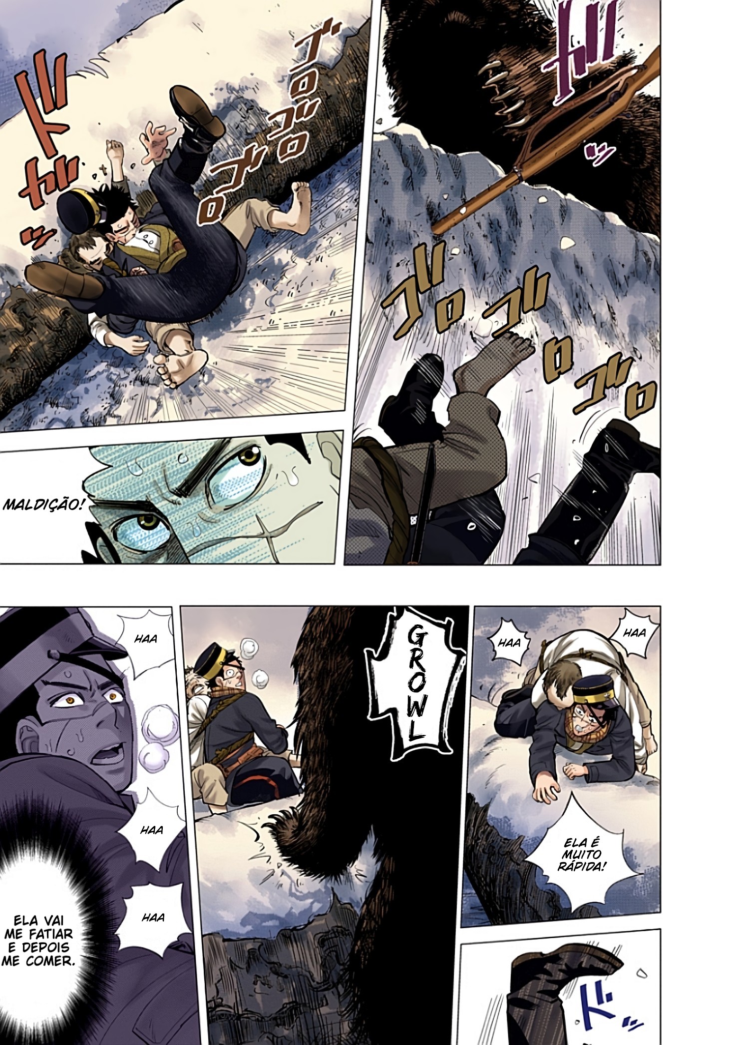 Golden Kamuy (Official Colored) Sugimoto, o imortal 第38页