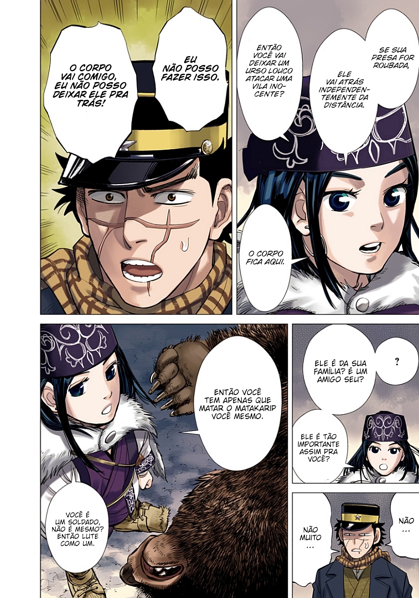 Golden Kamuy (Official Colored) Sugimoto, o imortal 第45页