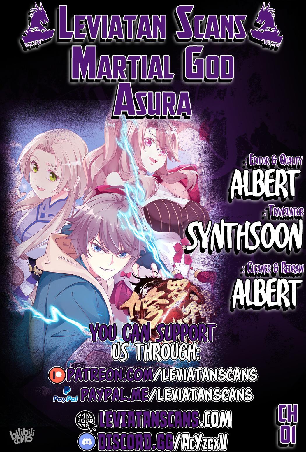 Martial God Asura 1 第1页