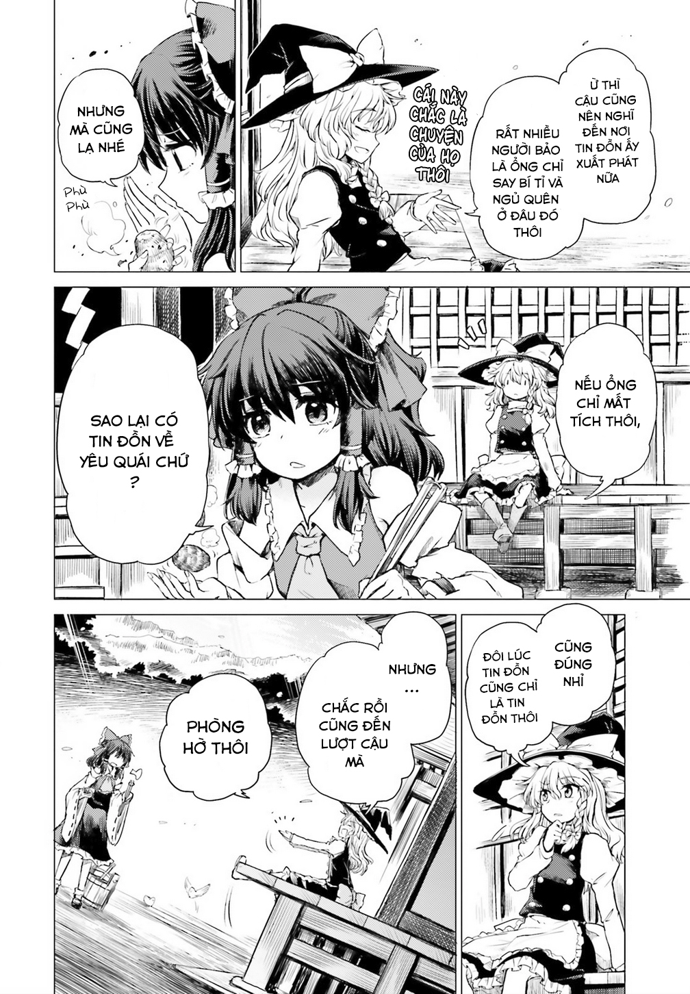 Touhou Suichouka: Lotus Eater-tachi no Suisei Buổi xế chiều say rượu không để lại kí ức - Phần 1 第12页