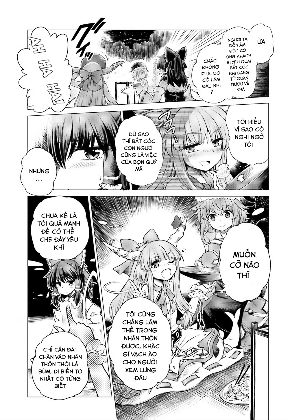 Touhou Suichouka: Lotus Eater-tachi no Suisei Buổi xế chiều say rượu không để lại kí ức - Phần 1 第17页