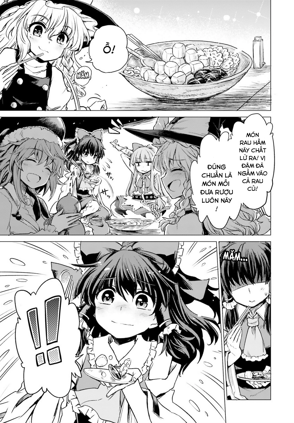 Touhou Suichouka: Lotus Eater-tachi no Suisei Buổi xế chiều say rượu không để lại kí ức - Phần 1 第19页