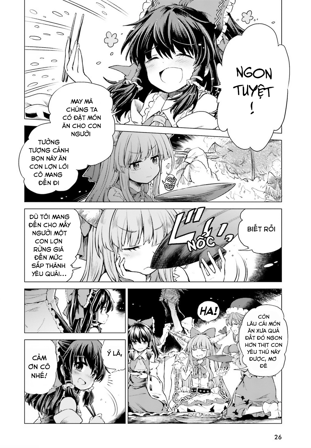 Touhou Suichouka: Lotus Eater-tachi no Suisei Buổi xế chiều say rượu không để lại kí ức - Phần 1 第20页