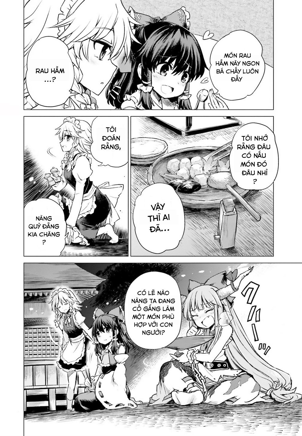 Touhou Suichouka: Lotus Eater-tachi no Suisei Buổi xế chiều say rượu không để lại kí ức - Phần 1 第22页