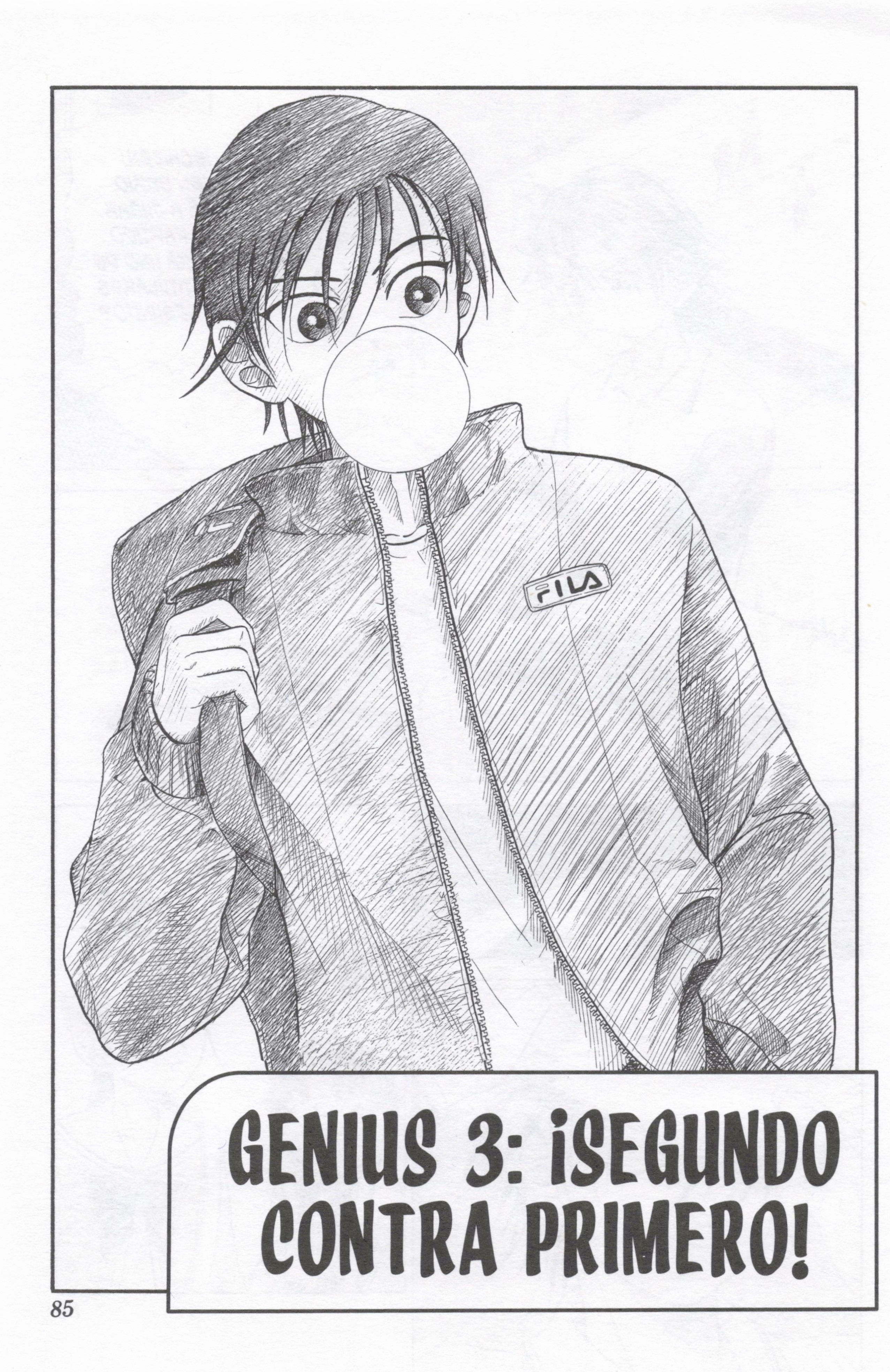 The Prince of Tennis ¡Segundo contra primero! 第1页