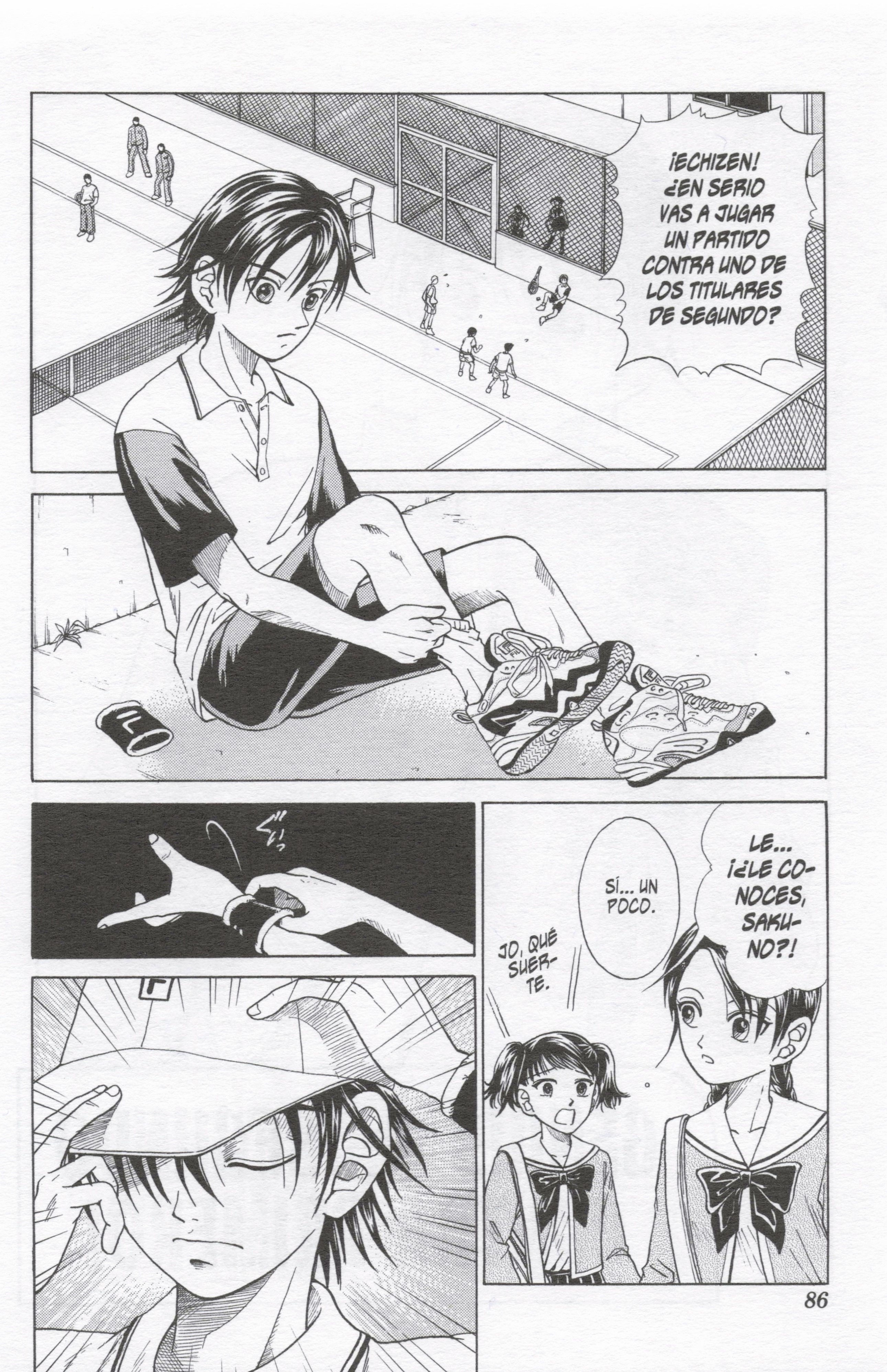 The Prince of Tennis ¡Segundo contra primero! 第2页