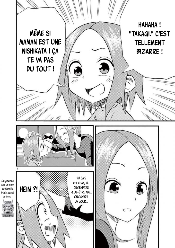 Karakai Jouzu no (Moto) Takagi-san Nom de famille 第9页