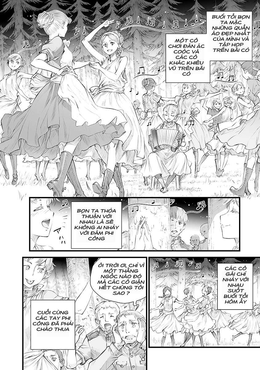 Sensou wa Onna no Kao wo Shiteinai Quân đoàn giặt ủi 第14页