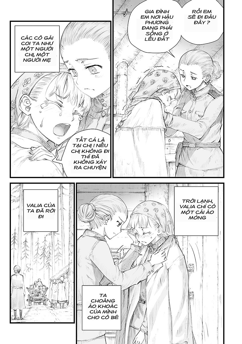 Sensou wa Onna no Kao wo Shiteinai Quân đoàn giặt ủi 第18页