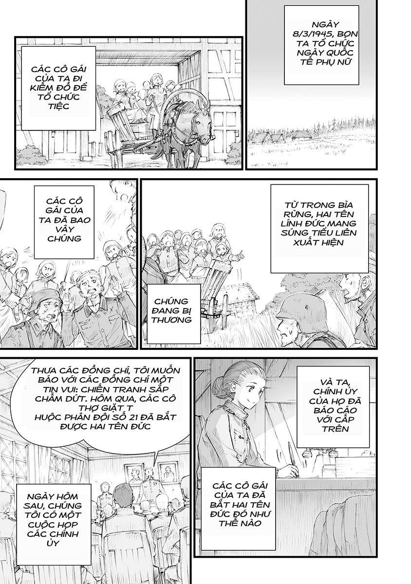 Sensou wa Onna no Kao wo Shiteinai Quân đoàn giặt ủi 第19页