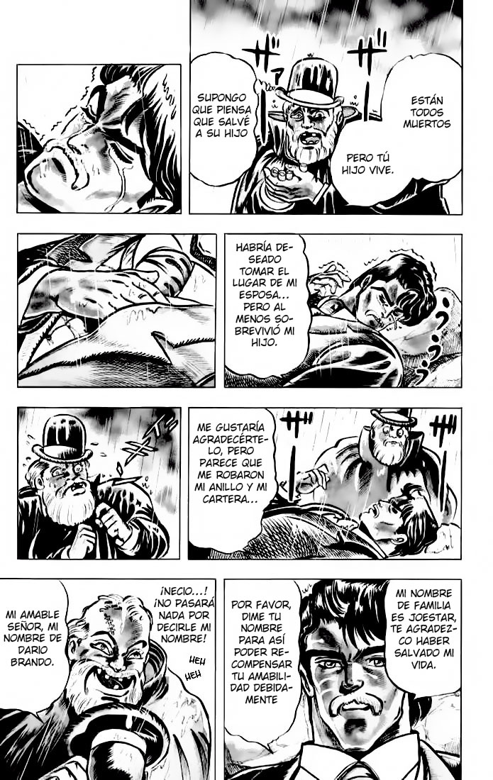 JoJo's Bizarre Adventure Part 1 - Phantom Blood La Llegada De Dio 第16页