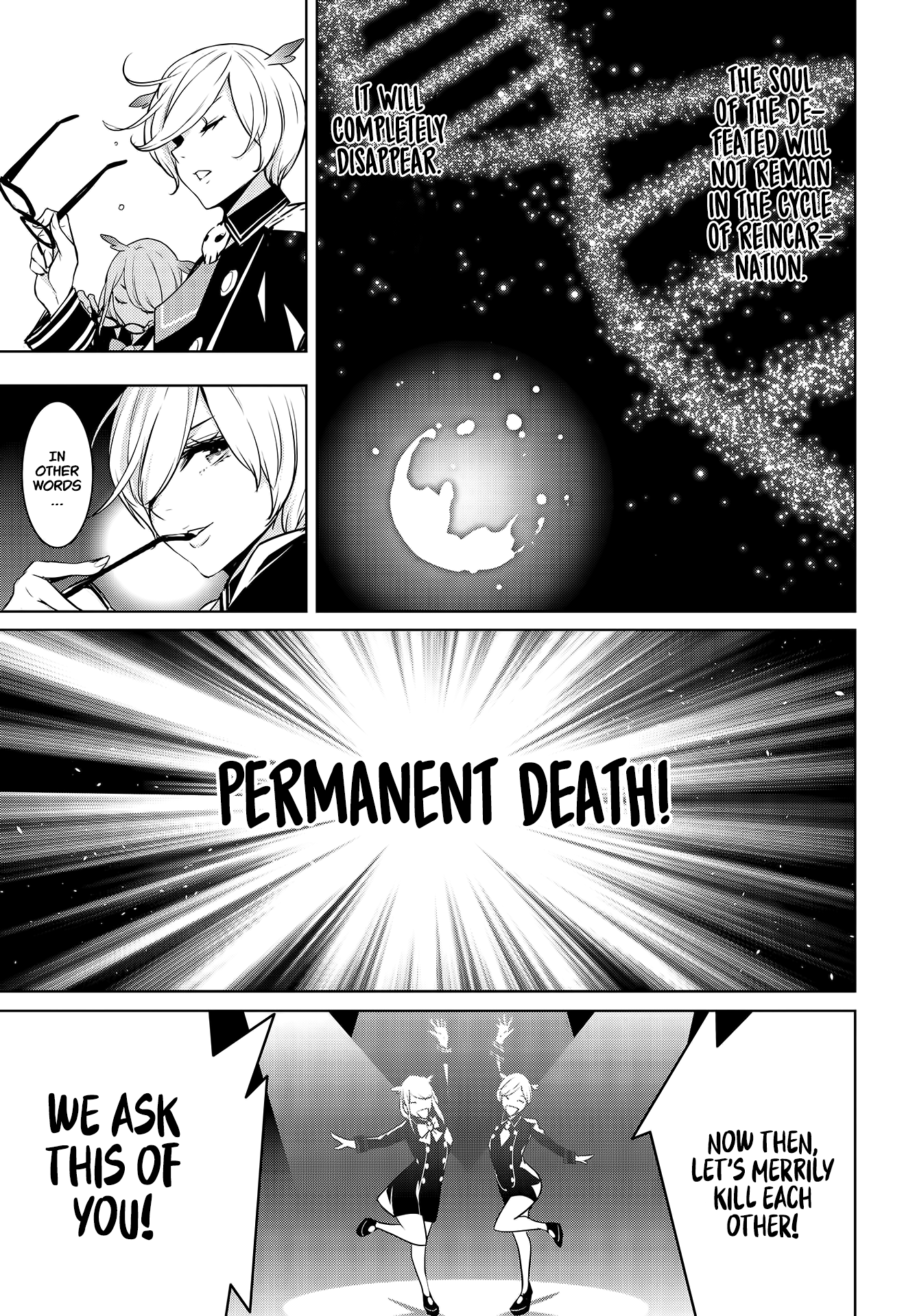 Majo Taisen - 32-nin no Isai no Majo wa Koroshiau The Thousand Night Bloodbath 第36页