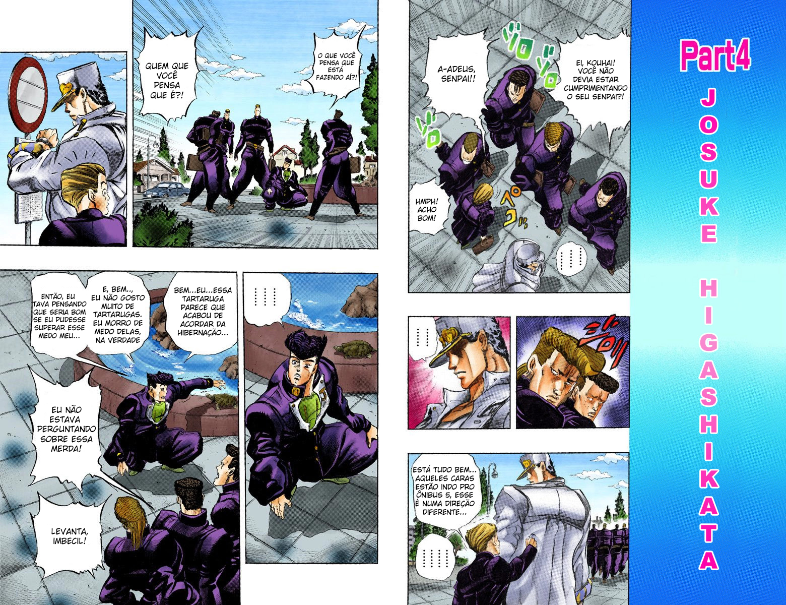 JoJo's Bizarre Adventure, Part 4: Diamond Is Unbreakable (Official Colored) Jotaro Kujo Enfrenta Josuke Higashikata! Parte 1 第6页