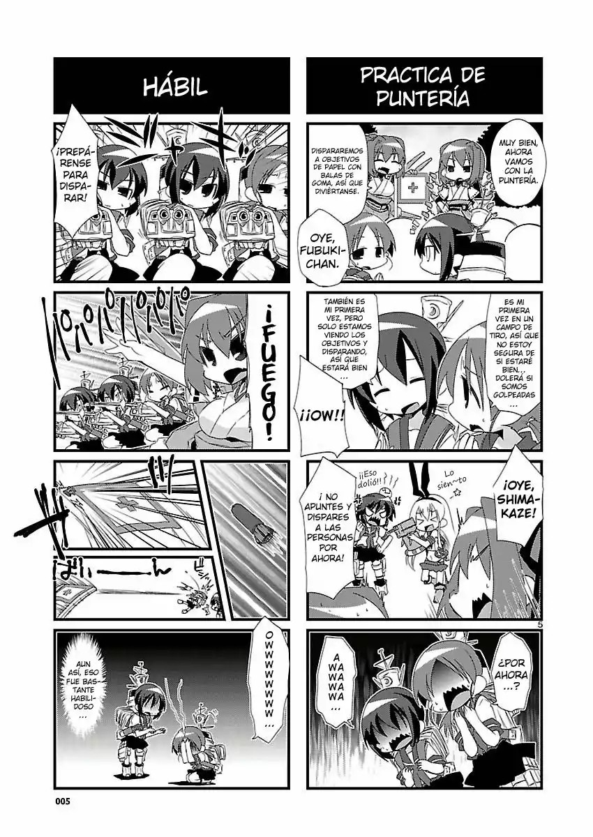 Kantai Collection -KanColle- 4-koma Comic: Fubuki, Ganbarimasu! Vol. 1 Ch. 2 第5页