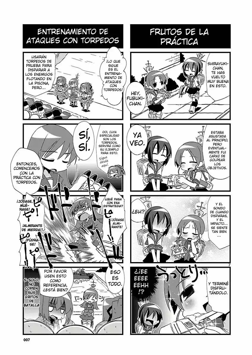 Kantai Collection -KanColle- 4-koma Comic: Fubuki, Ganbarimasu! Vol. 1 Ch. 2 第7页