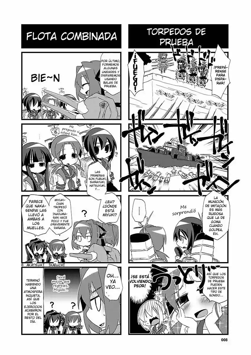 Kantai Collection -KanColle- 4-koma Comic: Fubuki, Ganbarimasu! Vol. 1 Ch. 2 第8页