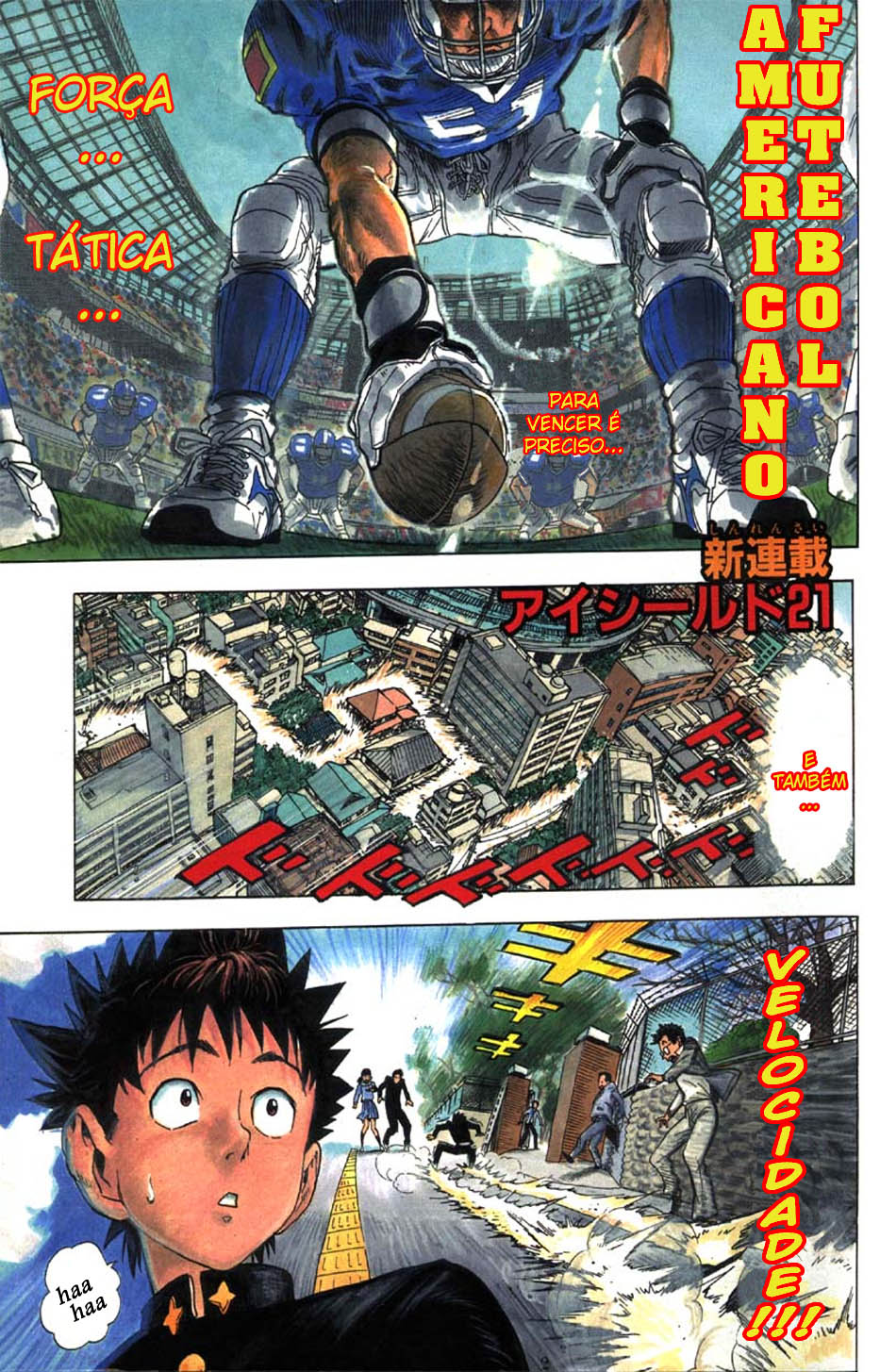Eyeshield 21 O Homem com as Pernas de Ouro 第7页