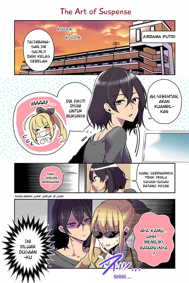 Dokyuusei no Oshi Sakka ni Yuri Mousou ga Bareta Kekka Vol. 1 Ch. 2 第1页