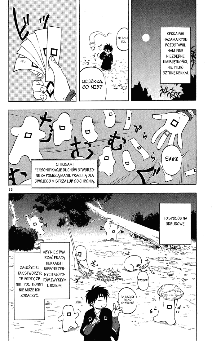 Kekkaishi Blizny 第36页