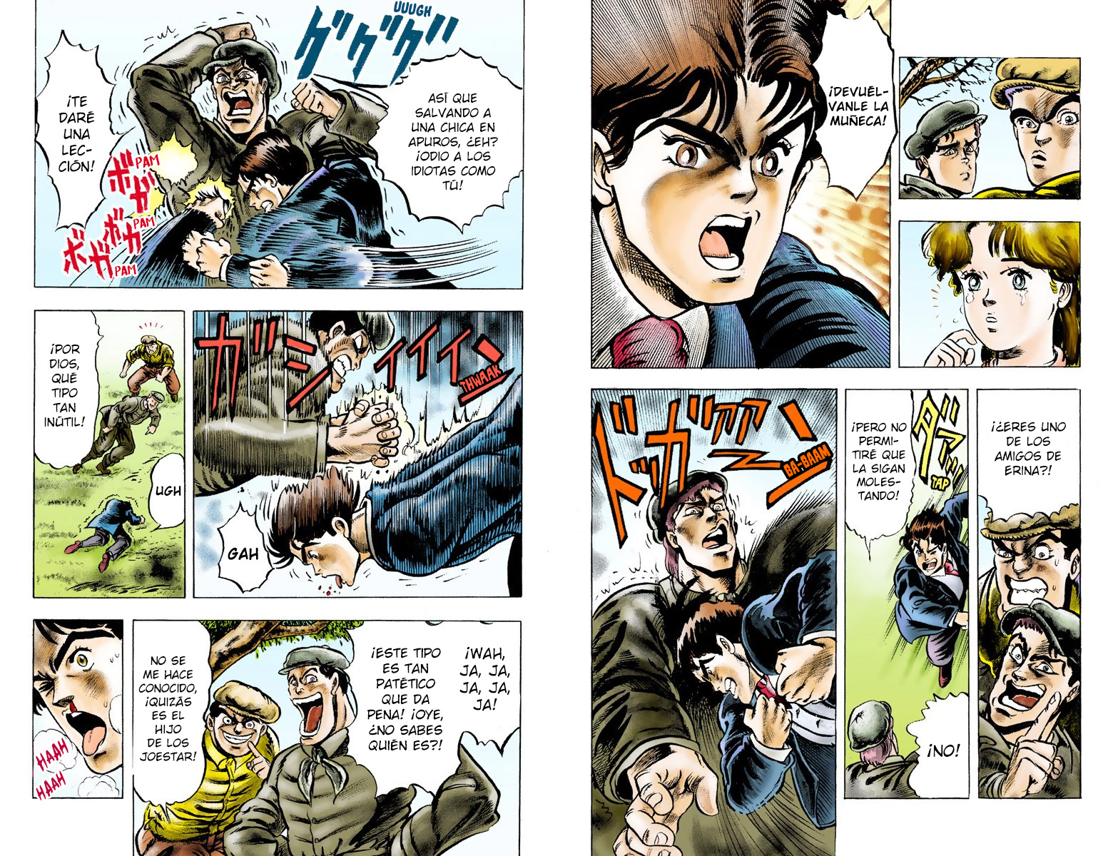 JoJo's Bizarre Adventure, Part 1: Phantom Blood (Official Colored) Prólogo (Scans a color) 第12页