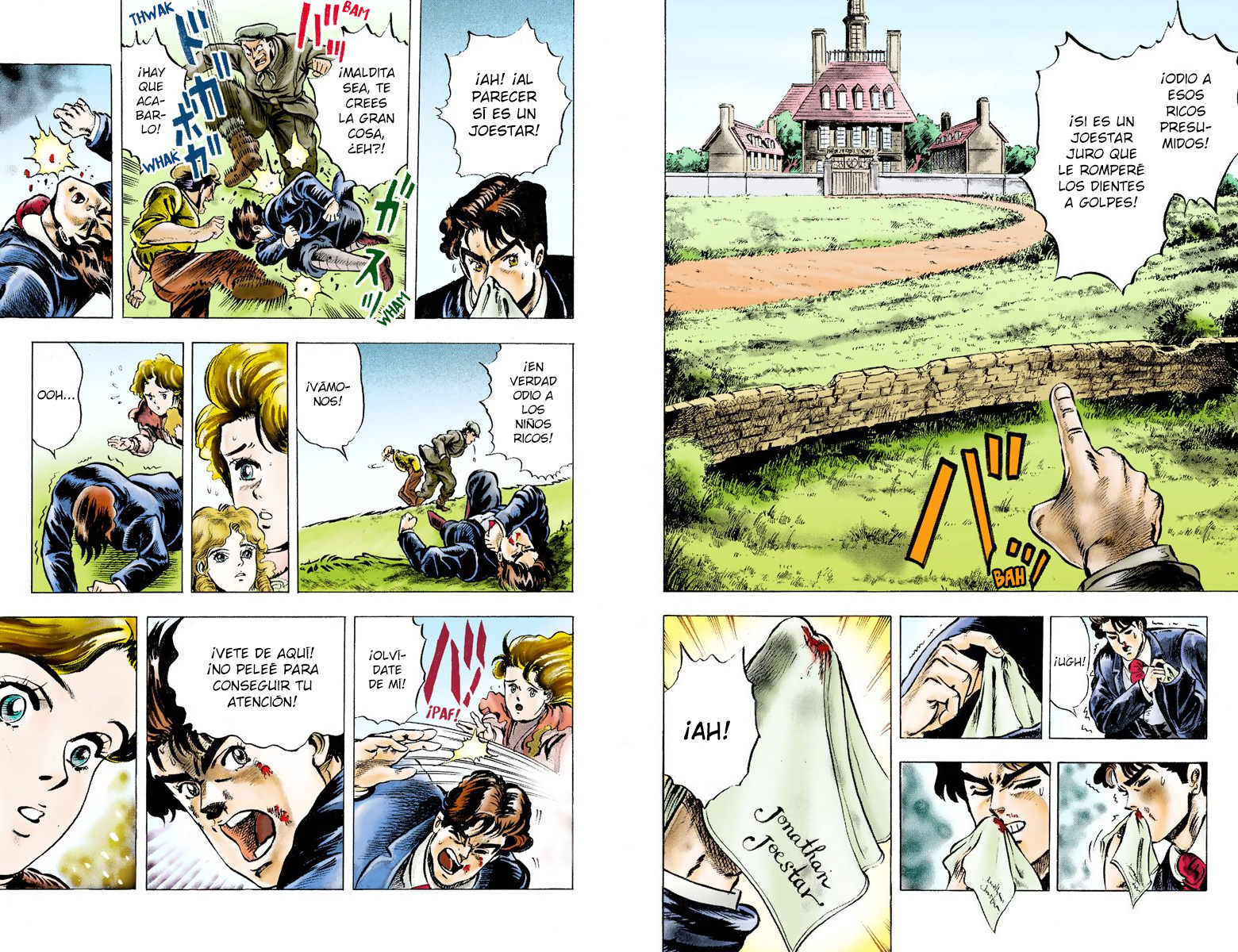 JoJo's Bizarre Adventure, Part 1: Phantom Blood (Official Colored) Prólogo (Scans a color) 第13页