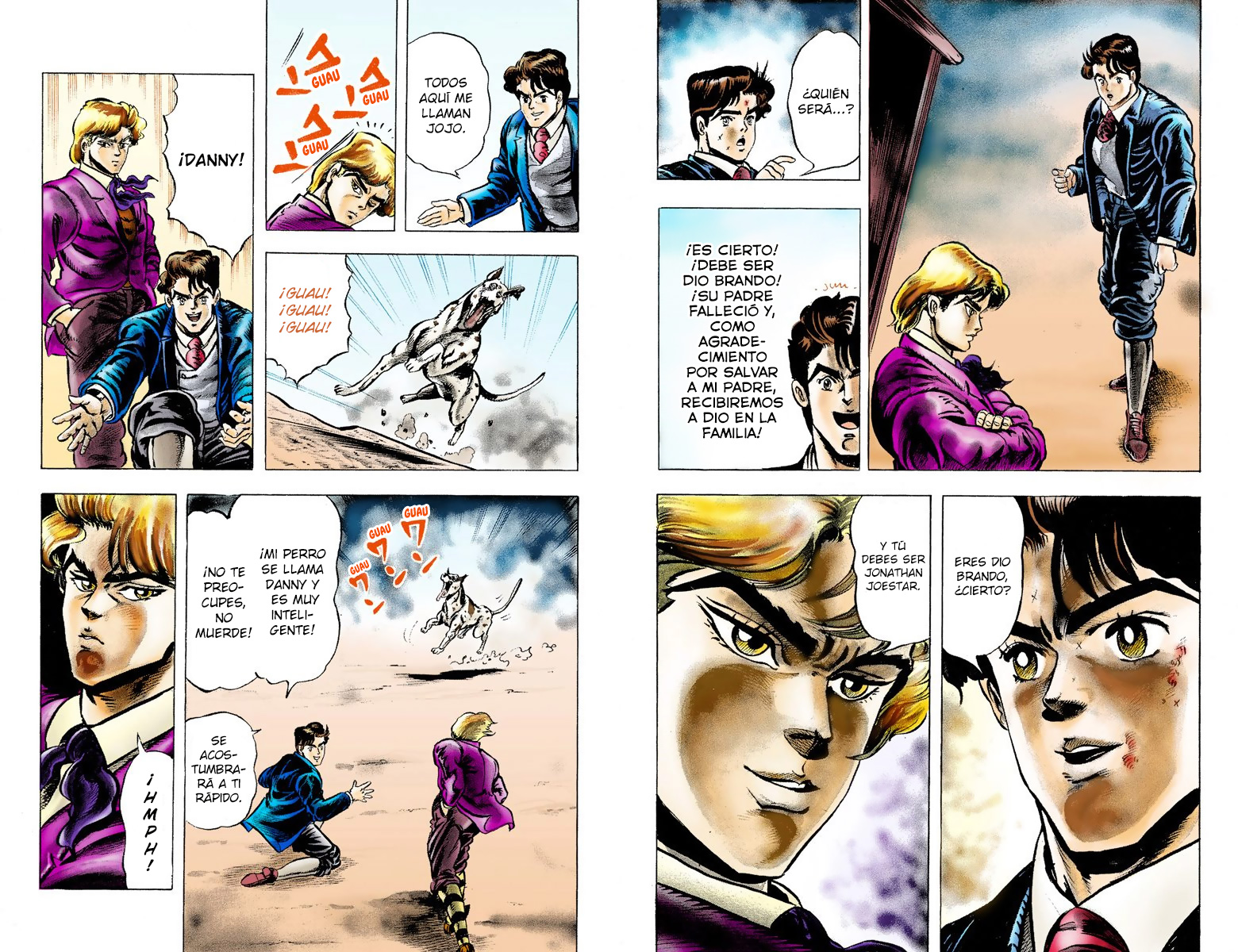 JoJo's Bizarre Adventure, Part 1: Phantom Blood (Official Colored) Prólogo (Scans a color) 第16页