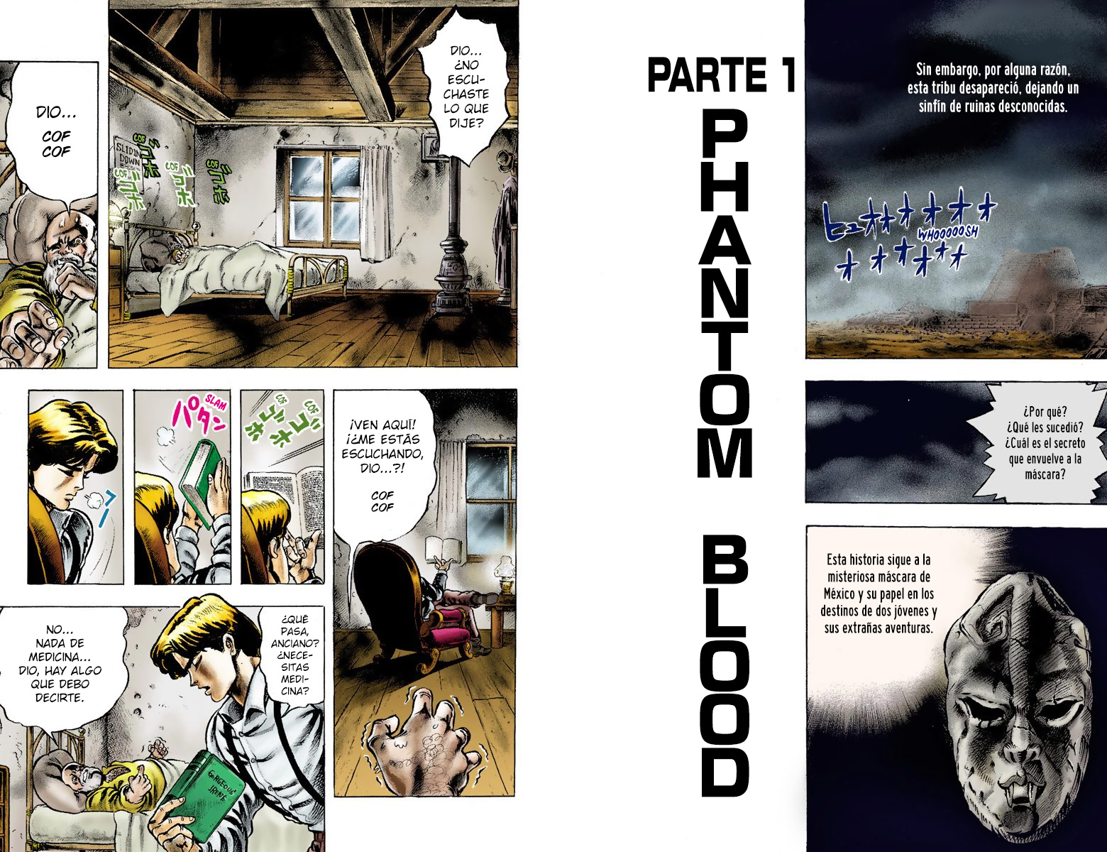 JoJo's Bizarre Adventure, Part 1: Phantom Blood (Official Colored) Prólogo (Scans a color) 第6页