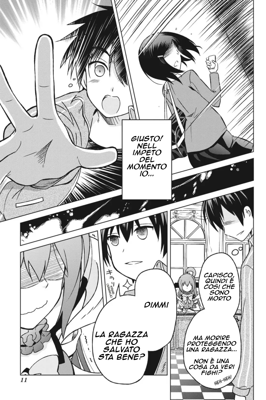Kono Subarashii Sekai ni Shukufuku o! posso andare in un nuovo mondo con questa auto proclamata dea 第11页