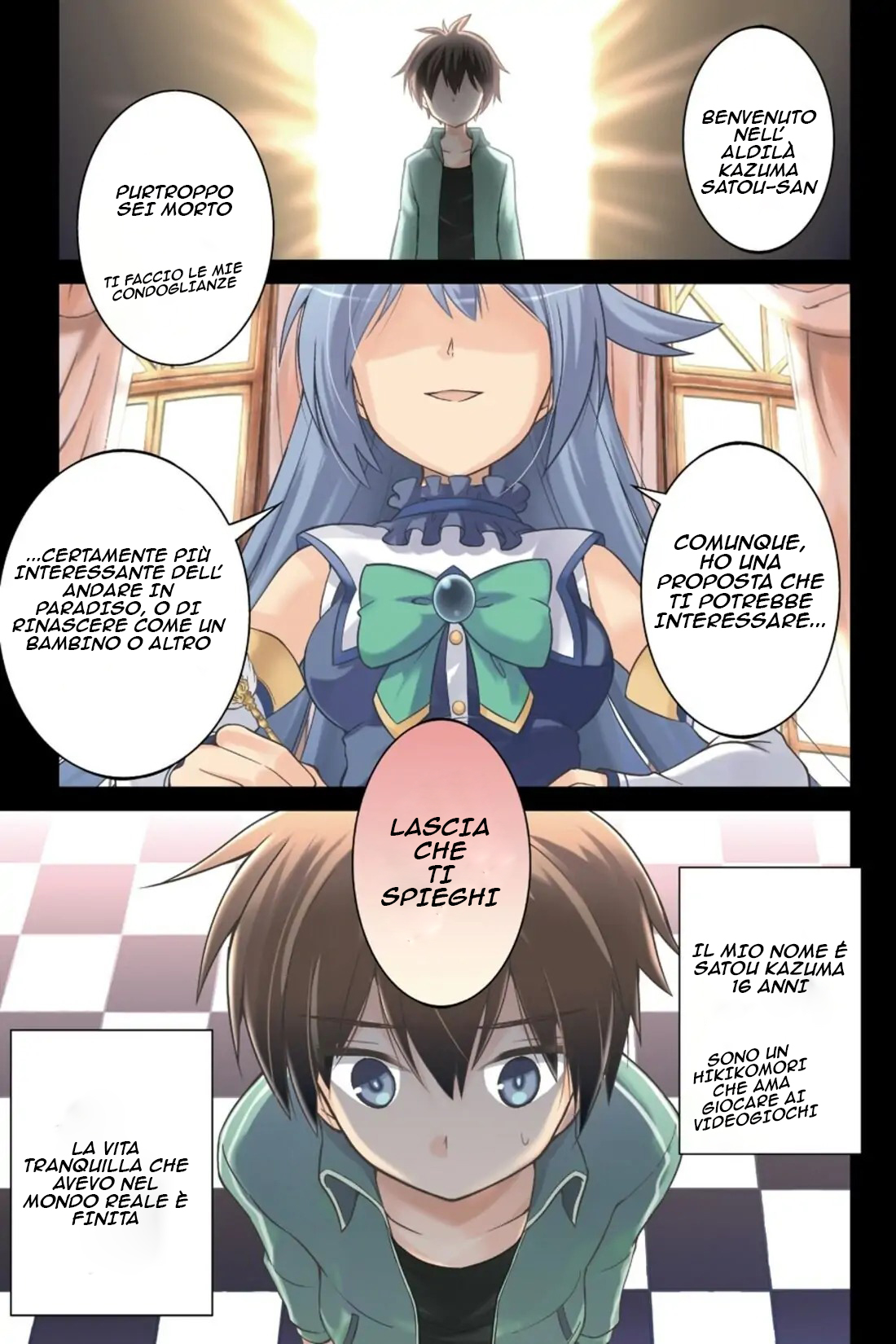 Kono Subarashii Sekai ni Shukufuku o! posso andare in un nuovo mondo con questa auto proclamata dea 第4页