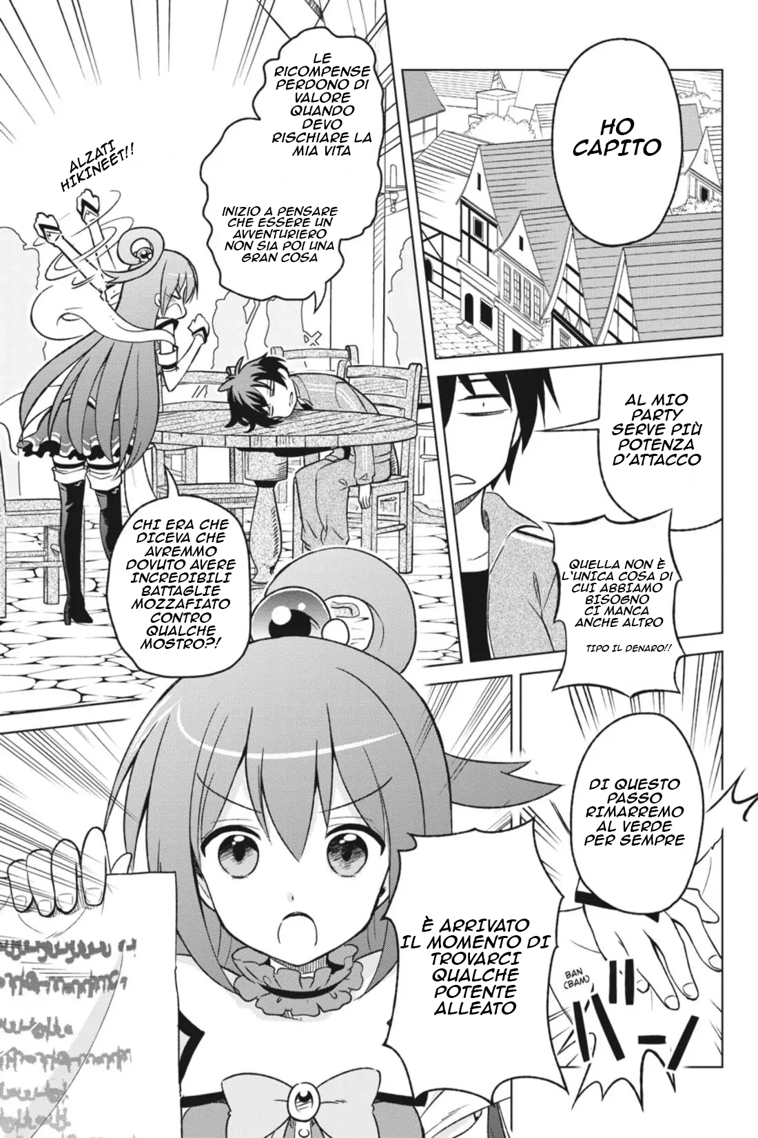 Kono Subarashii Sekai ni Shukufuku o! posso andare in un nuovo mondo con questa auto proclamata dea 第31页