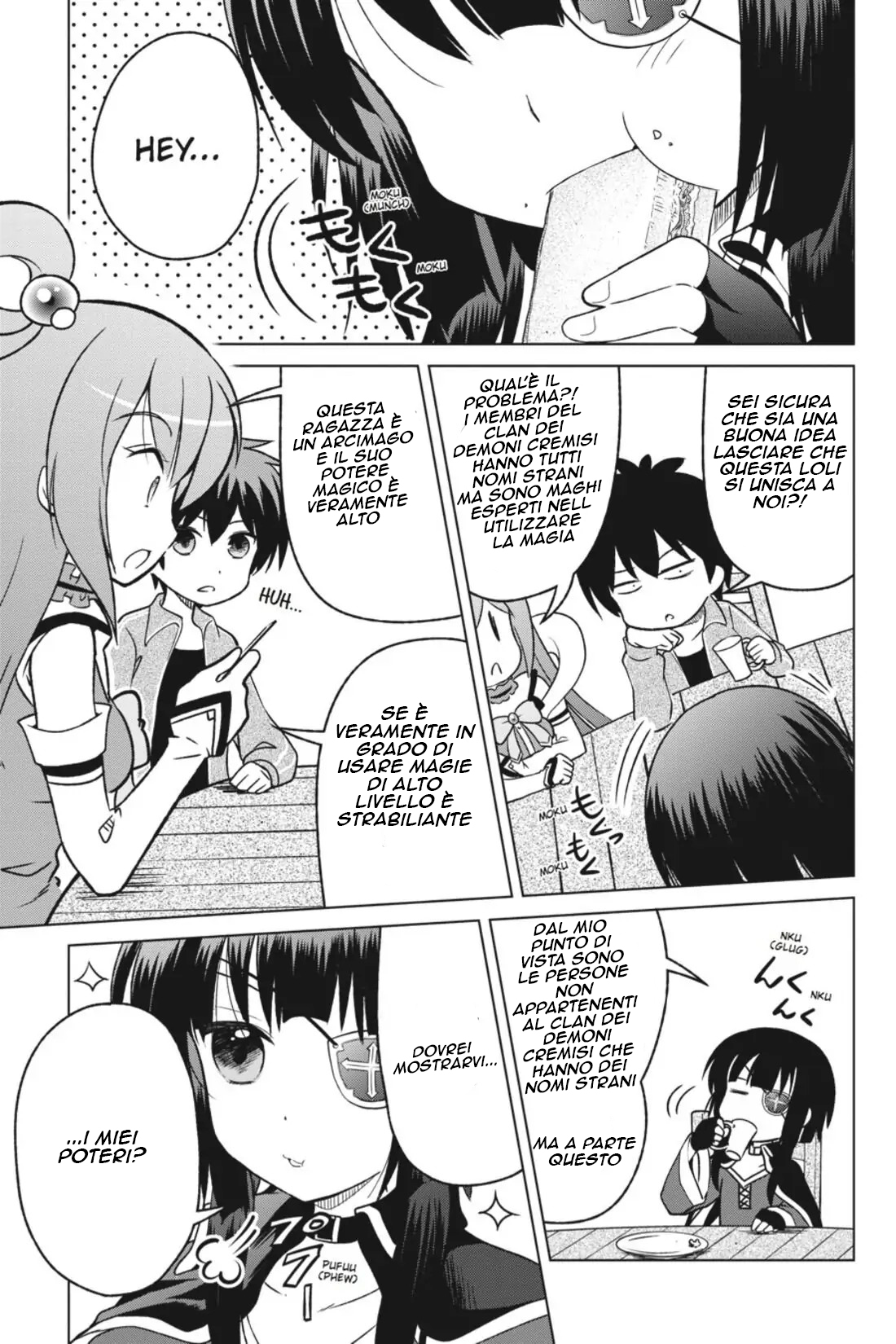 Kono Subarashii Sekai ni Shukufuku o! posso andare in un nuovo mondo con questa auto proclamata dea 第35页