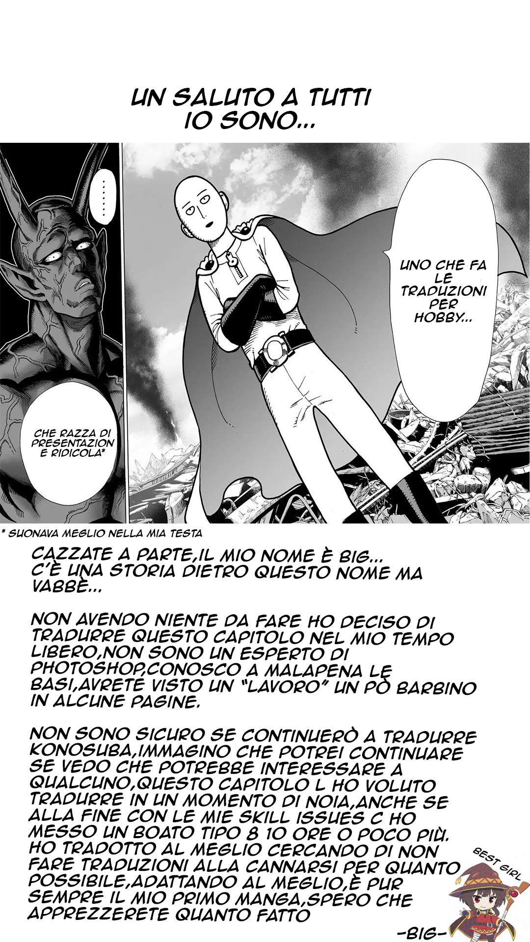 Kono Subarashii Sekai ni Shukufuku o! posso andare in un nuovo mondo con questa auto proclamata dea 第42页
